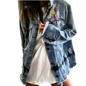 Wren + Glory “With the Band” Denim Jacket